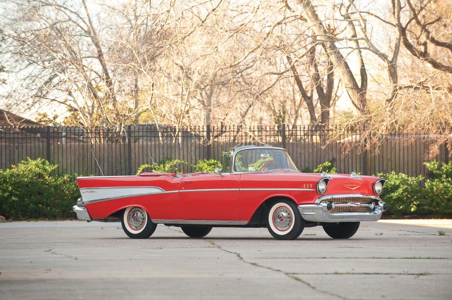  Chevrolet Bel Air Convertible Fuel Injection 1957 года  (фото 56 из 89)